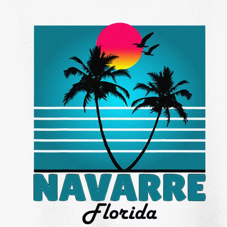 Navarre Beach Florida Fl Summer Seagulls Souvenirs Toddler T-Shirt