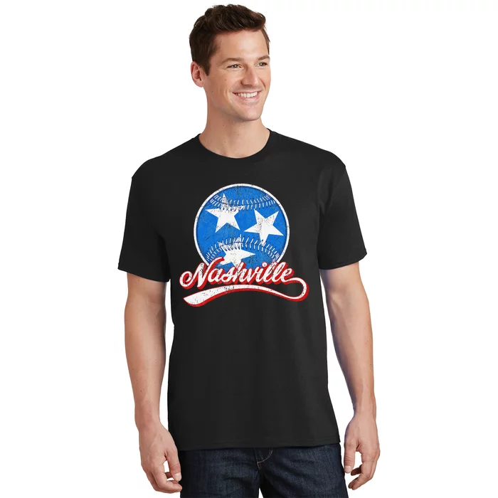 Nashville Baseball Faded T-Shirt