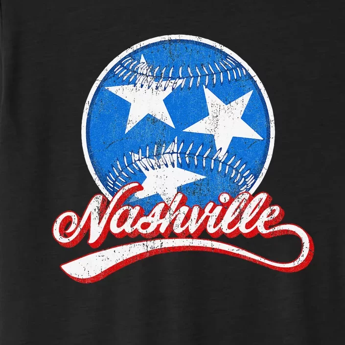 Nashville Baseball Faded ChromaSoft Performance T-Shirt