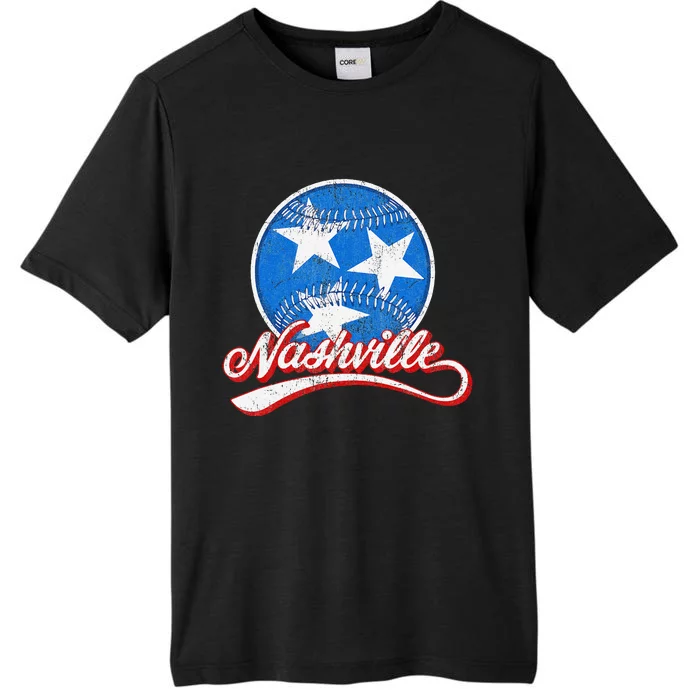 Nashville Baseball Faded ChromaSoft Performance T-Shirt