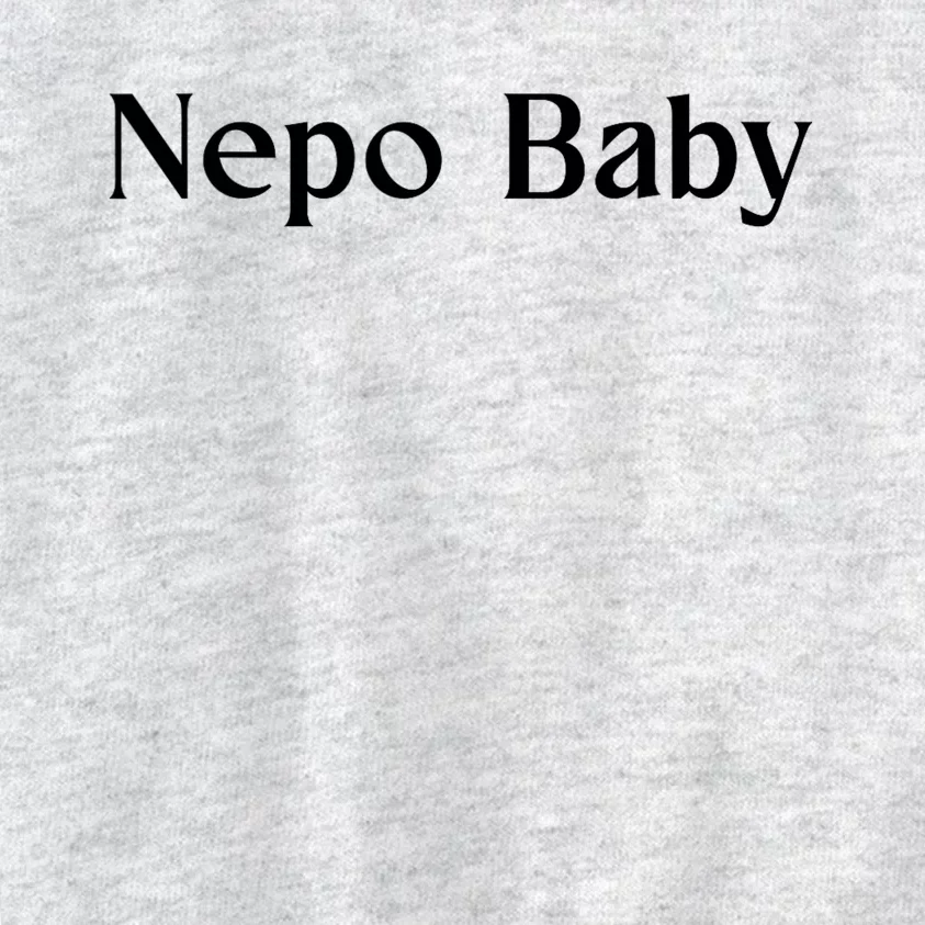 Nepo Baby Funny Celebrity Nepotism Baby Kids Sweatshirt