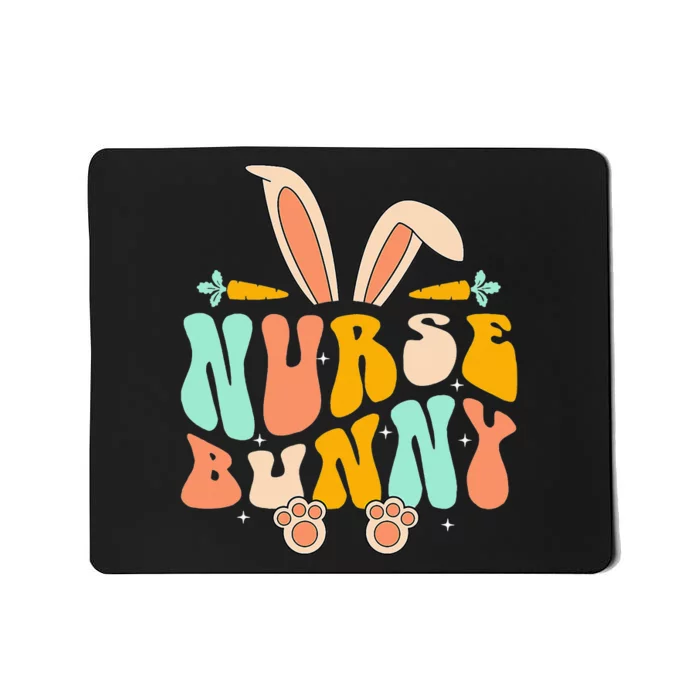 Nurse Bunny Face Rabbit Retro Easter Day Nursing Mousepad