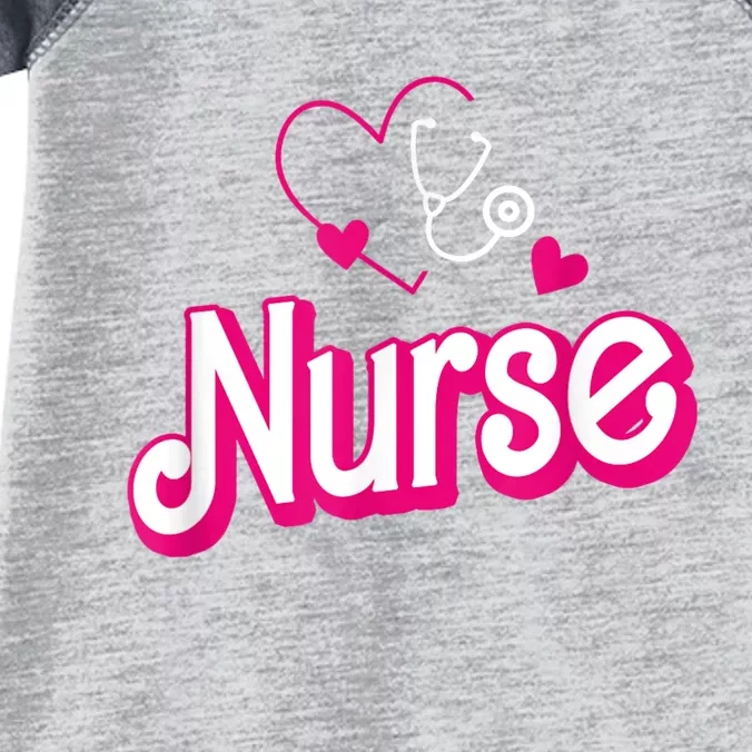 Nerrrdy Black Funny Nurse Infant Baby Jersey Bodysuit