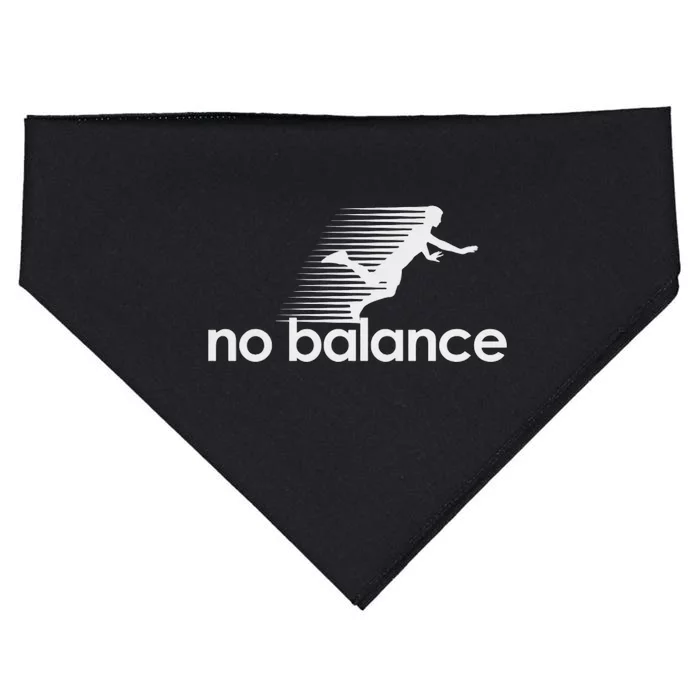 No Balance New Balance Funny USA-Made Doggie Bandana