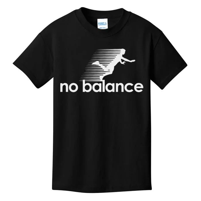 No Balance New Balance Funny Kids T-Shirt