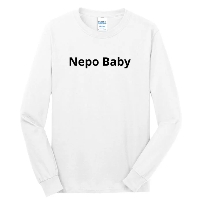 Nepo Baby Funny Celebrity Tall Long Sleeve T-Shirt