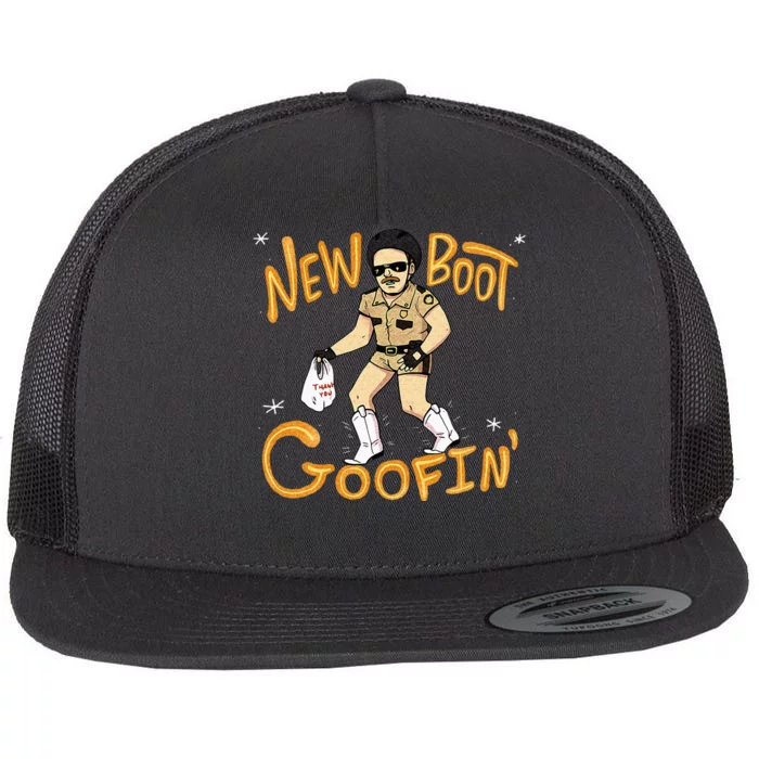 NEW BOOT GOOFIN CLASSIC Flat Bill Trucker Hat