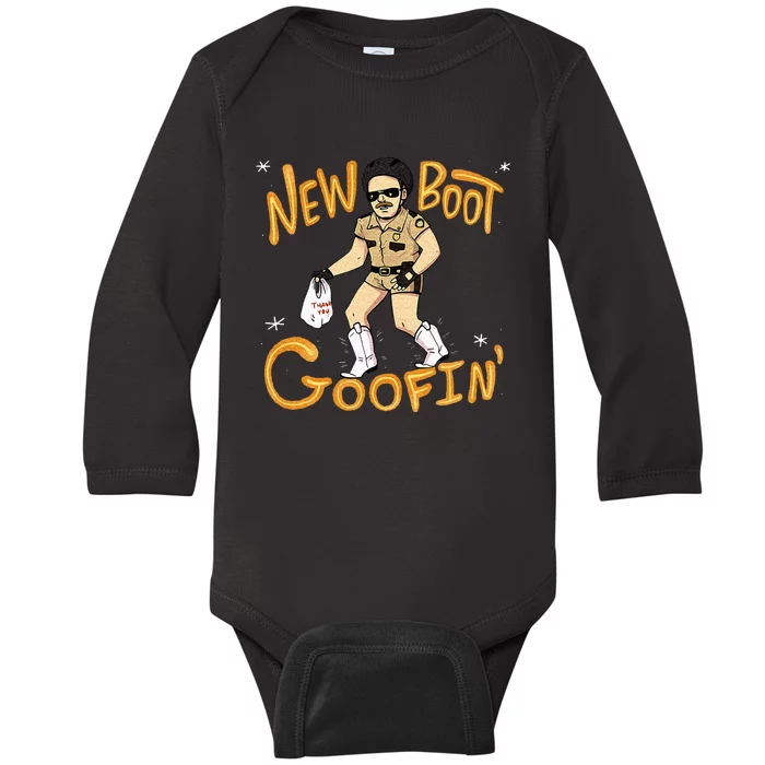 NEW BOOT GOOFIN CLASSIC Baby Long Sleeve Bodysuit