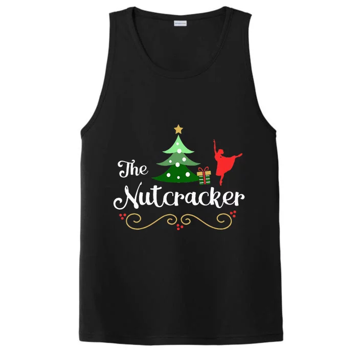 Nutcracker Ballet Gift For Girl Clara & Tree Nutcracker Performance Tank