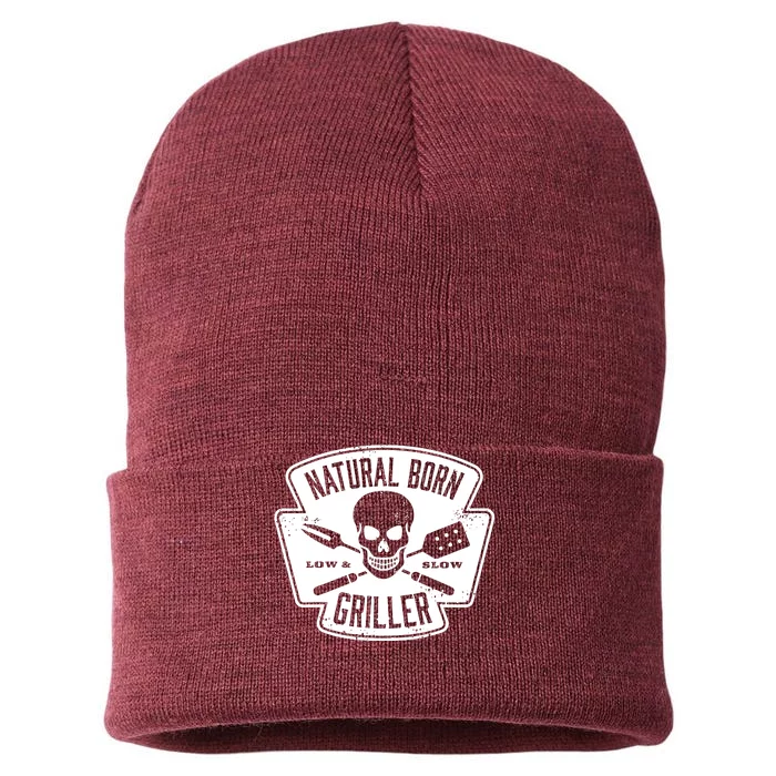 Natural Born Griller Bbq Lovers Sustainable Knit Beanie