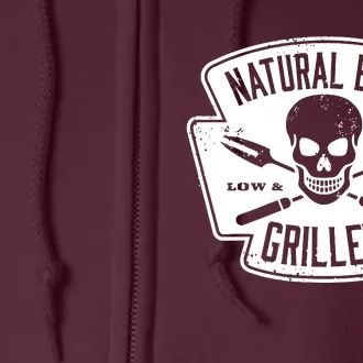 Natural Born Griller Bbq Lovers Full Zip Hoodie