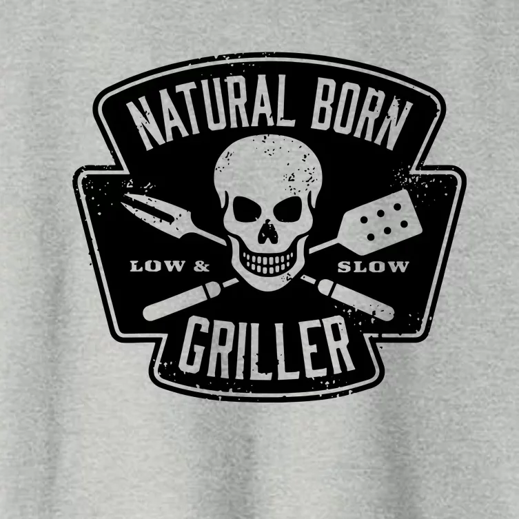 Natural Born Griller Bbq Lovers Women's Crop Top Tee