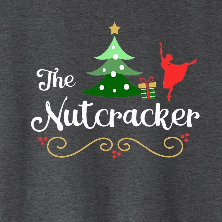 Nutcracker Ballet Gift For Clara & Tree Nutcracker Women's Crop Top Tee