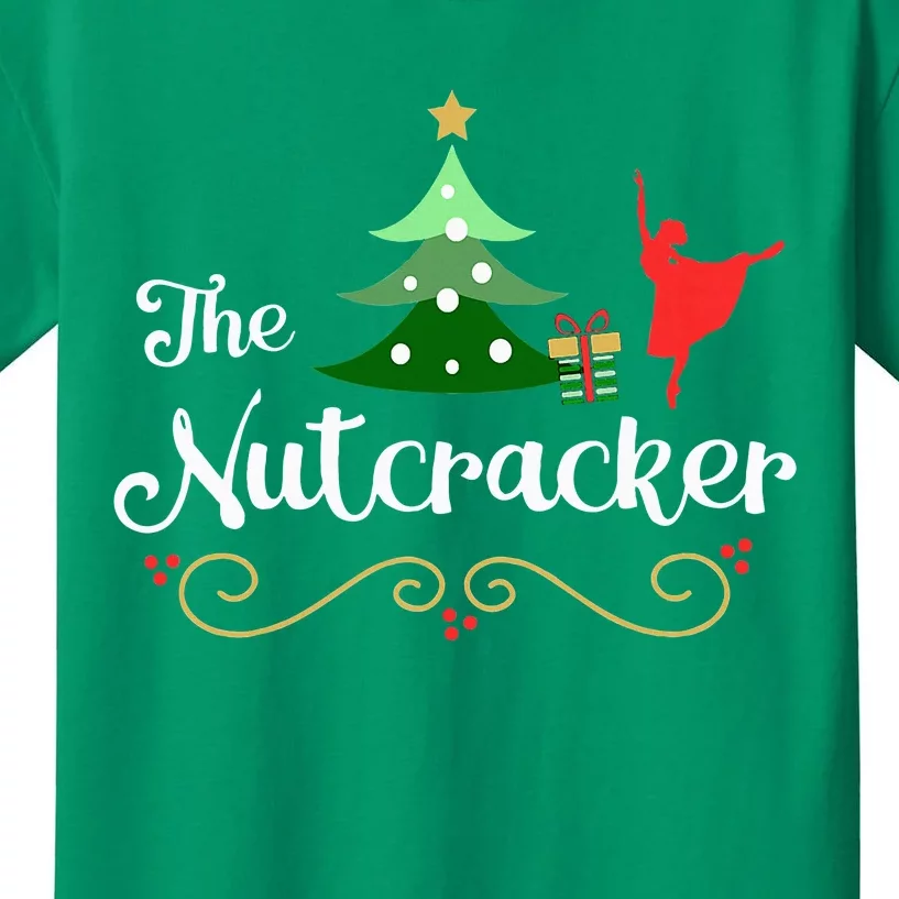 Nutcracker Ballet Gift For Clara & Tree Nutcracker Kids T-Shirt