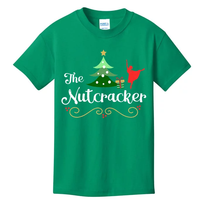 Nutcracker Ballet Gift For Clara & Tree Nutcracker Kids T-Shirt