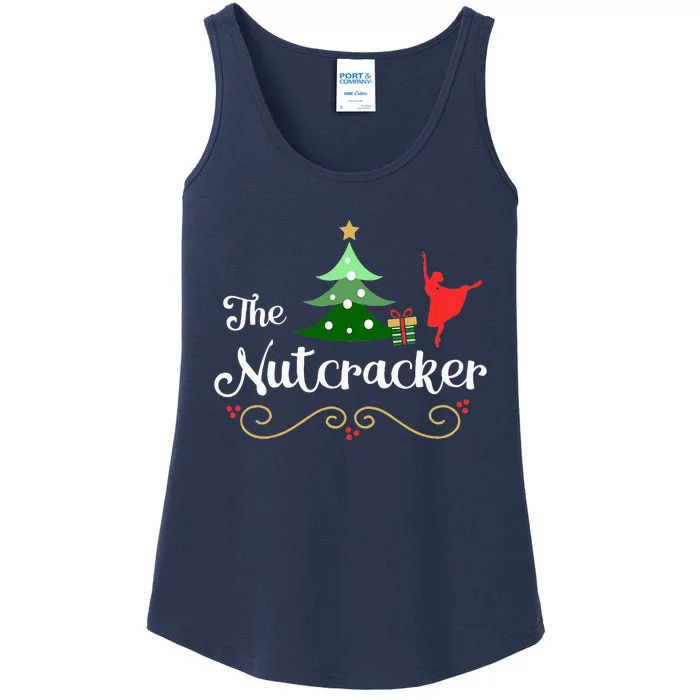 Nutcracker Ballet Gift For Clara & Tree Nutcracker Ladies Essential Tank