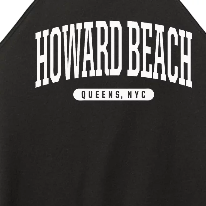 NYC Borough Howard Beach Queens New York City Women’s Perfect Tri Rocker Tank