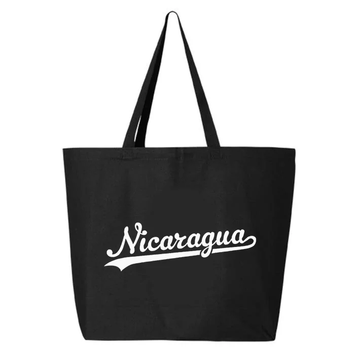 Nicaragua Baseball Jersey Script With Swoosh 25L Jumbo Tote