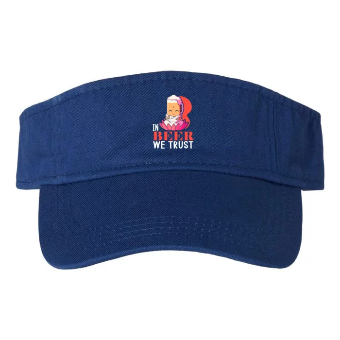 Namasté Beer Jga Yoga Class Buddha Beer Gift Valucap Bio-Washed Visor