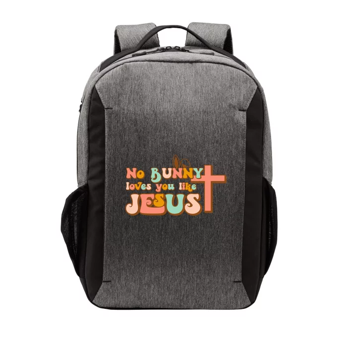 No Bunny Loves You Like Jesus Vector Backpack