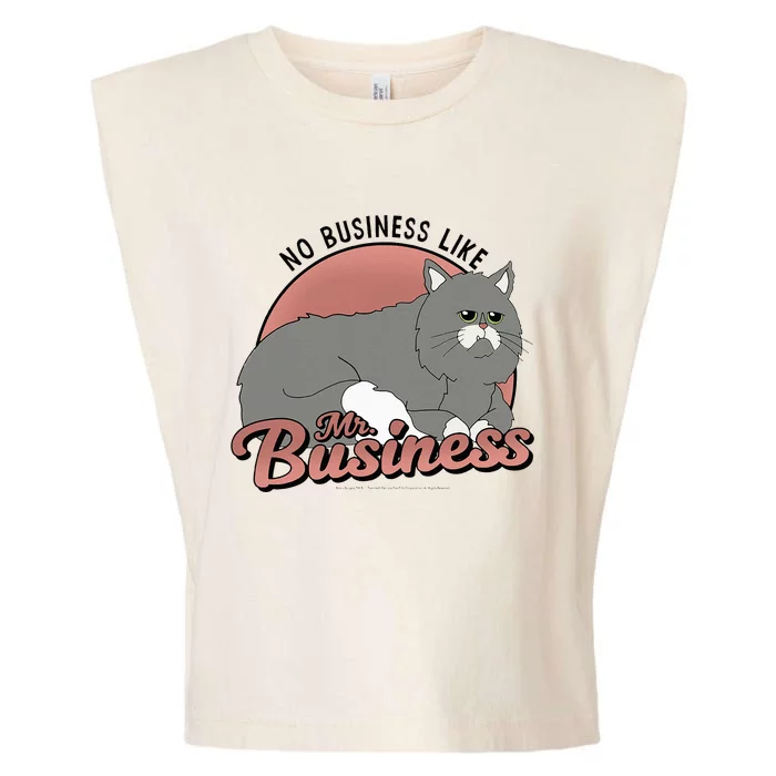 No Business Like Mr. Business Garment-Dyed Women's Muscle Tee