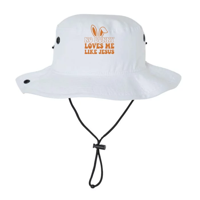 No Bunny Loves Me Like Jesus Easter Bunny Legacy Cool Fit Booney Bucket Hat