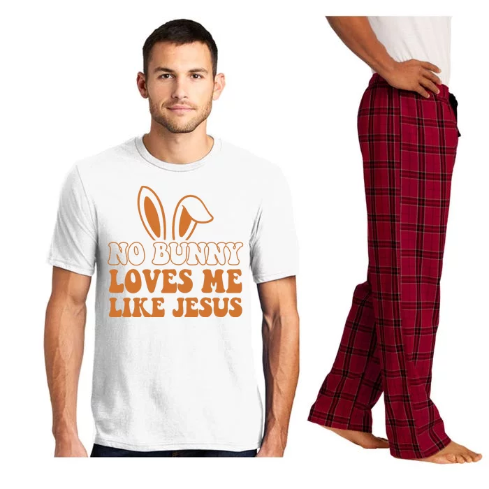 No Bunny Loves Me Like Jesus Easter Bunny Pajama Set