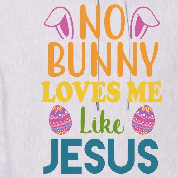 No Bunny Loves Me Like Jesus Easter Premium Hoodie