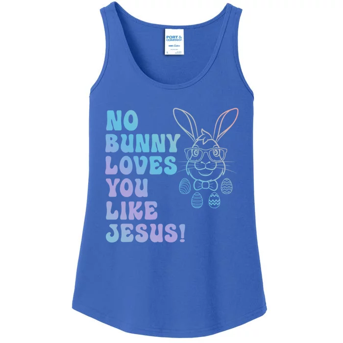 No Bunny Love You Like Jesus Gift Ladies Essential Tank