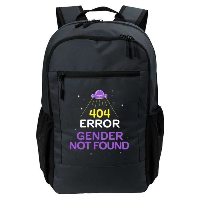 Non Binary Meaningful Gift Error 404 Gender Not Found Non Binary Meaningful Gift Daily Commute Backpack