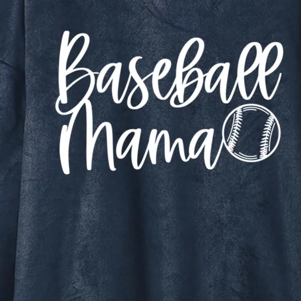 Novelty Baseball Mama Pocket Baseball Mama Game Day Vibes Funny Gift Hooded Wearable Blanket