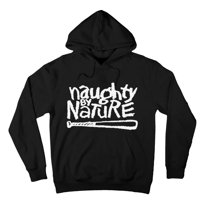 Naughty By Nature – White Classic Logo Hoodie