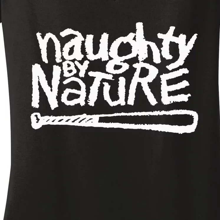 Naughty By Nature Women's V-Neck T-Shirt