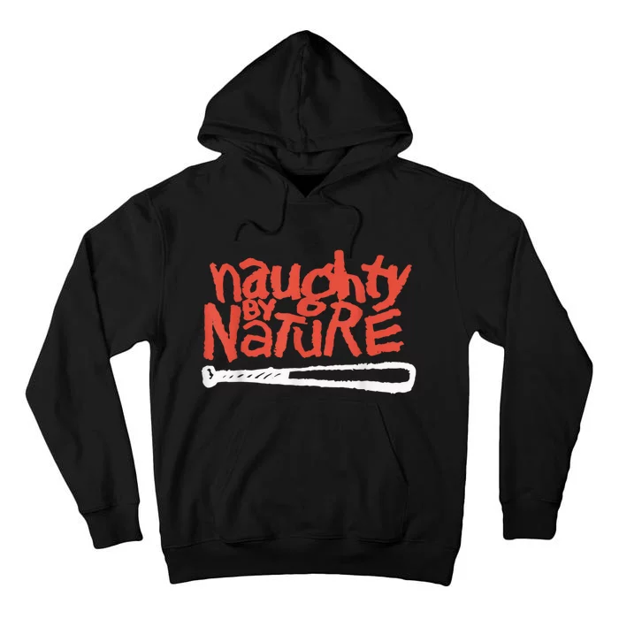 Naughty By Nature – Red Logo Black Gift Tall Hoodie