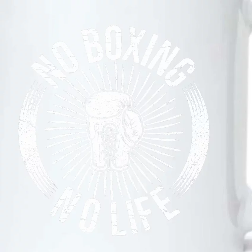 No Boxing No Life Black Color Changing Mug