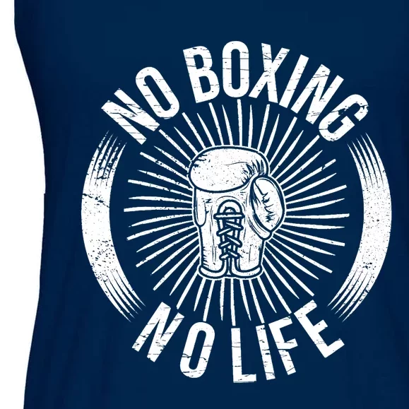 No Boxing No Life Ladies Essential Flowy Tank