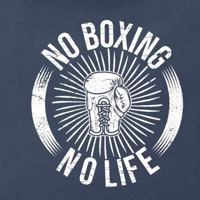 No Boxing No Life Zip Tote Bag