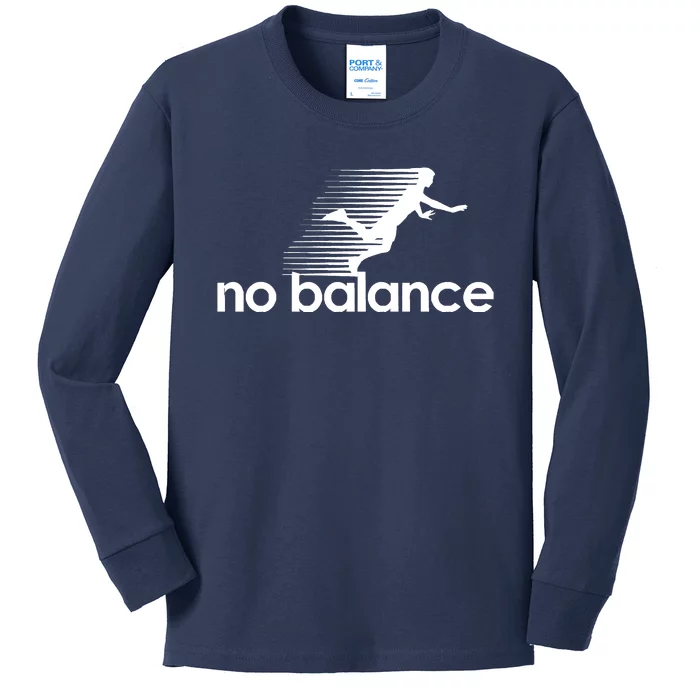 No Balance Kids Long Sleeve Shirt