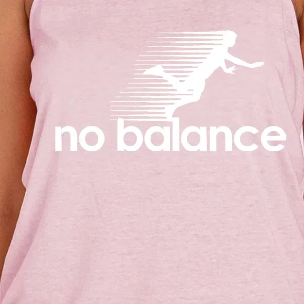 No Balance Women's Knotted Racerback Tank