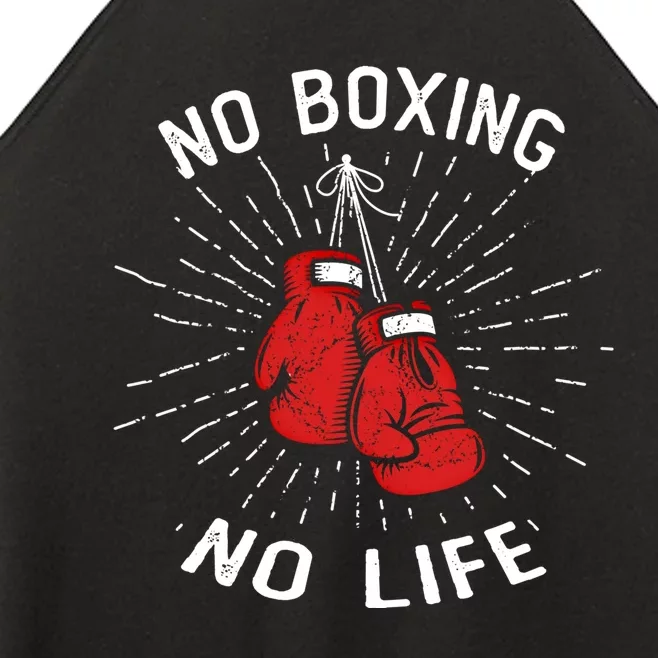 No Boxing No Life Punch Boxing Gloves Martial Arts Boxing Cute Gift Women’s Perfect Tri Rocker Tank