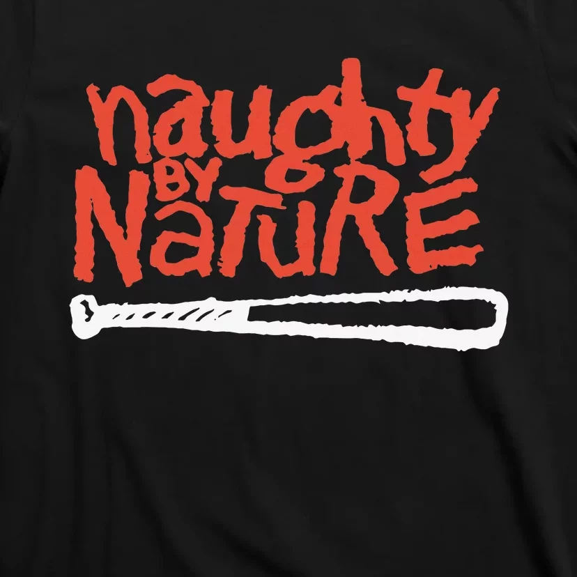 Naughty By Nature – Red Logo T-Shirt