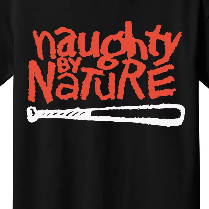 Naughty By Nature – Red Logo Kids T-Shirt