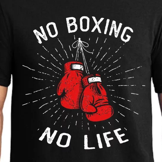 No Boxing No Life Punch Boxing Gloves Martial Arts Boxing Pajama Set