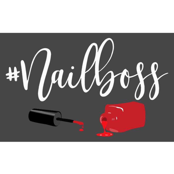 Nail Boss Nail Tech Polish Bumper Sticker