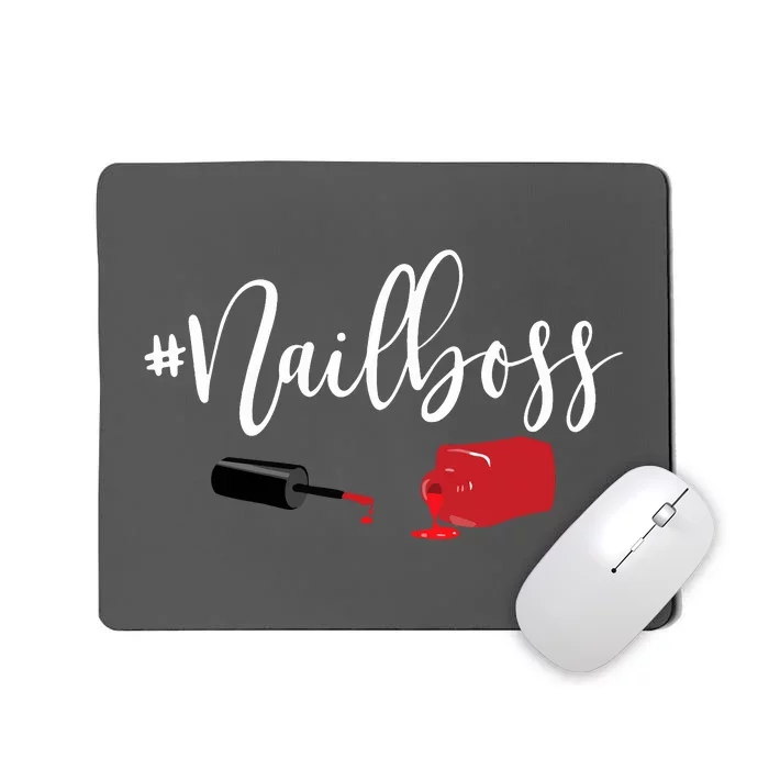 Nail Boss Nail Tech Polish Mousepad