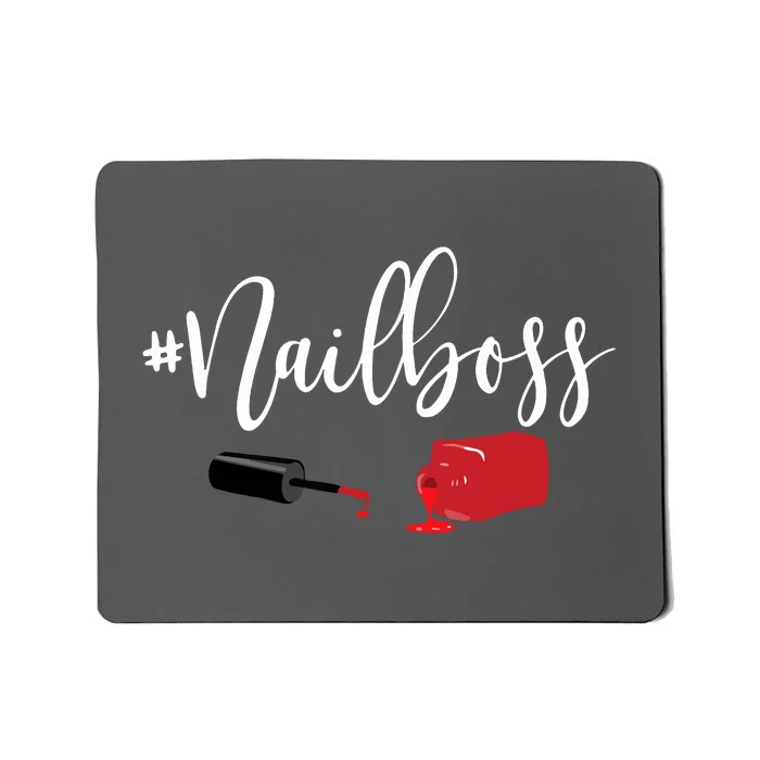 Nail Boss Nail Tech Polish Mousepad