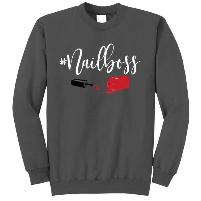 Nail Boss Nail Tech Polish Tall Sweatshirt