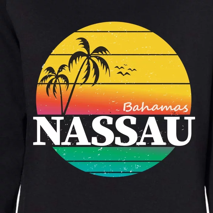 Nassau Bahamas Womens California Wash Sweatshirt