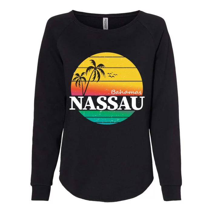 Nassau Bahamas Womens California Wash Sweatshirt