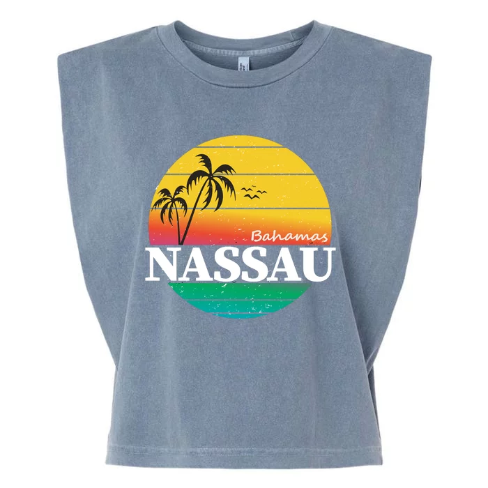 Nassau Bahamas Garment-Dyed Women's Muscle Tee